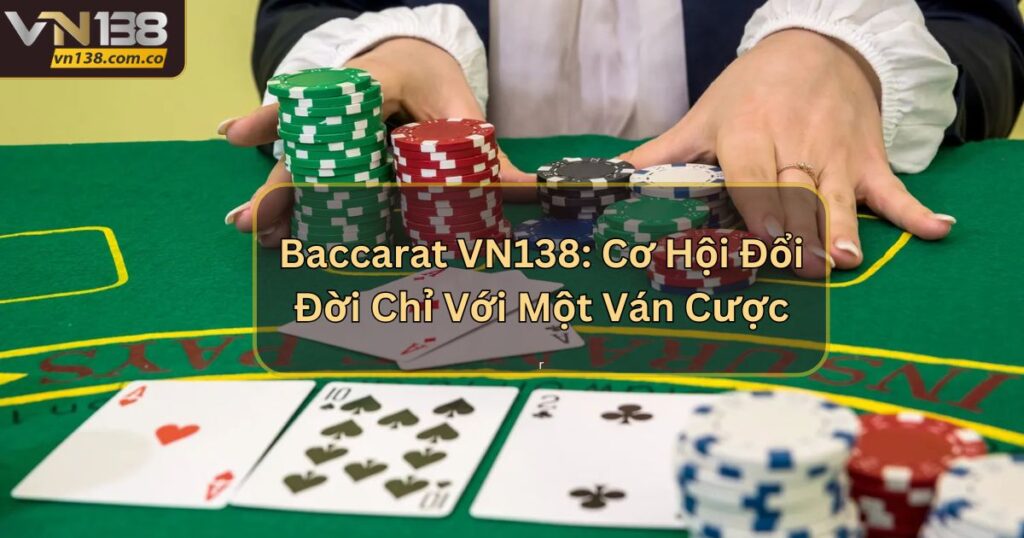 Baccarat VN138: Cơ Hội Đổi Đời Chỉ Với Một Ván Cược