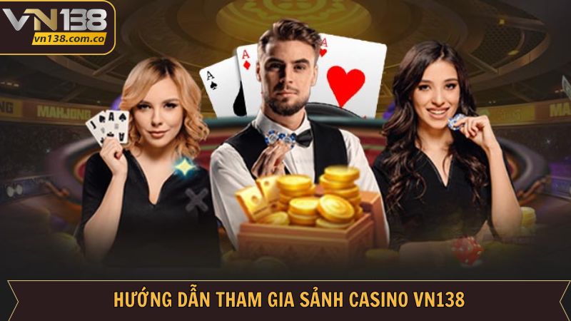 Trải nghiệm đặt cược casino VN138 nhanh chóng